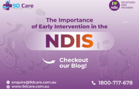 The Importance of Early Intervention in the NDIS